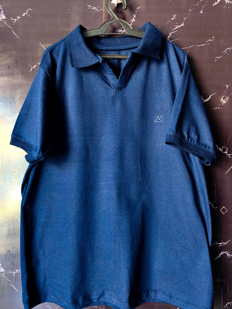 Camisa Gola Polo ZenK - Azul Marinho