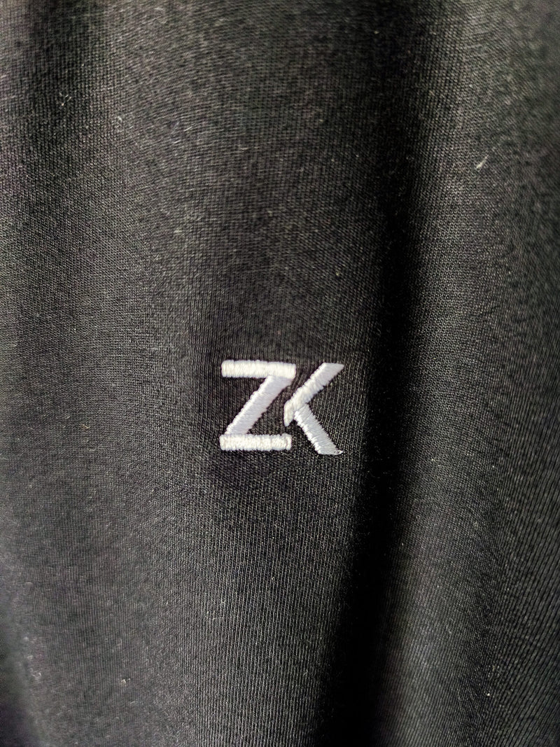 Camisa Gola Polo ZenK - Preta