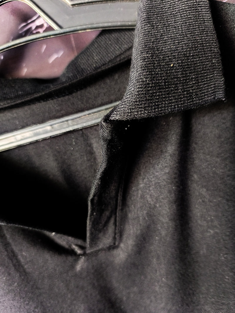 Camisa Gola Polo ZenK - Preta