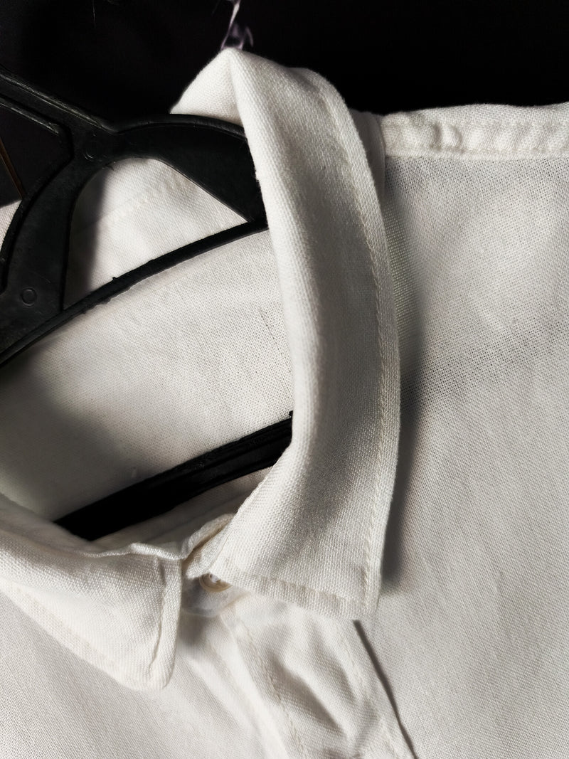 Camisa Social Manga Curta ZenK - Branca