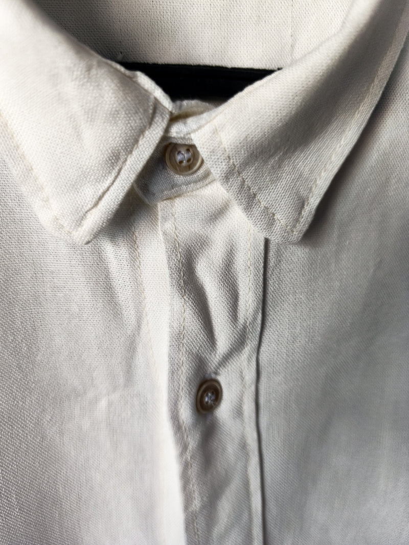 Camisa Social Manga Curta ZenK - Branca