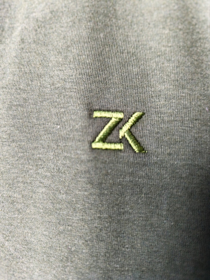 Camiseta Lisa ZenK - Verde Musgo