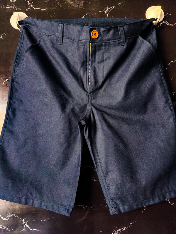 Bermuda Social Alfaiataria ZenK - Azul Marinho