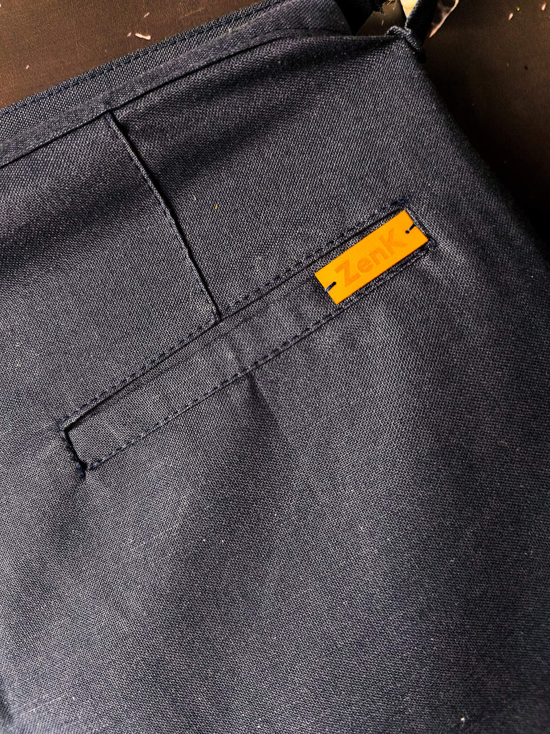 Bermuda Social Alfaiataria ZenK - Azul Marinho