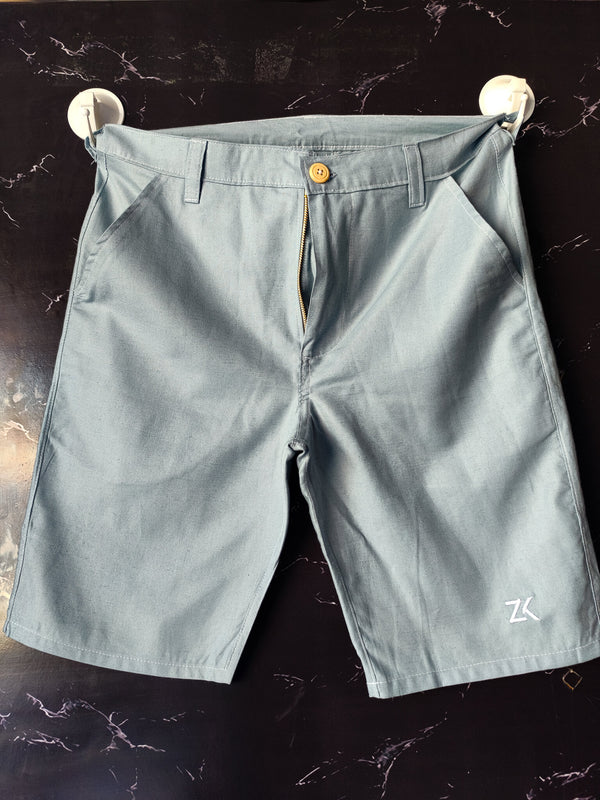 Bermuda Social Alfaiataria ZenK - Azul Bebê