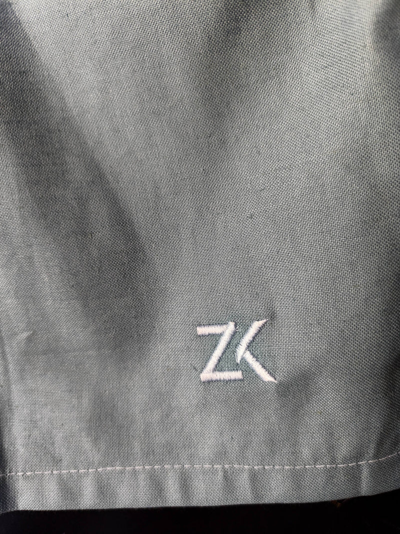 Bermuda Social Alfaiataria ZenK - Azul Bebê